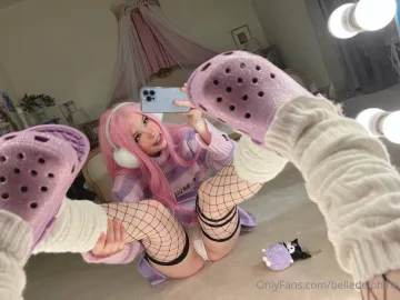 Belle Delphine Purple Crocs Full Onlyfans Set Leaked - Image 67