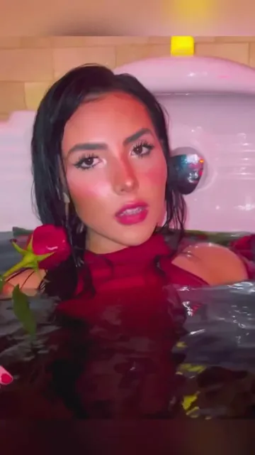 Andrea Botez Nipple Pasties Wet Bodysuit Video Leaked - Image 3