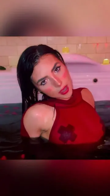 Andrea Botez Nipple Pasties Wet Bodysuit Video Leaked - Image 5