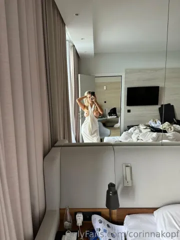 Corinna Kopf Nude Topless Bra Strip Onlyfans Set Leaked - Image 2