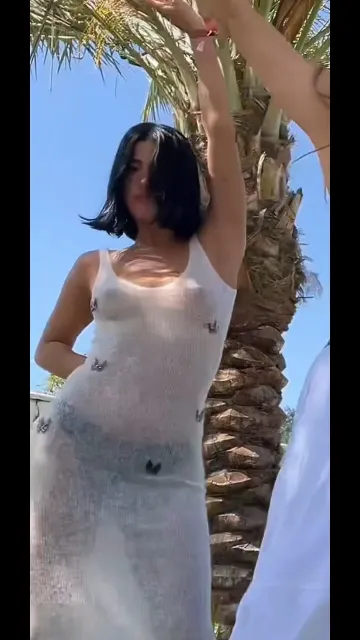 Charli D’Amelio Nude Tits See-Through Video Leaked - Image 6