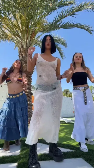 Charli D’Amelio Nude Tits See-Through Video Leaked - Image 4