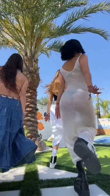 Charli D’Amelio Nude Tits See-Through Video Leaked - Image 16