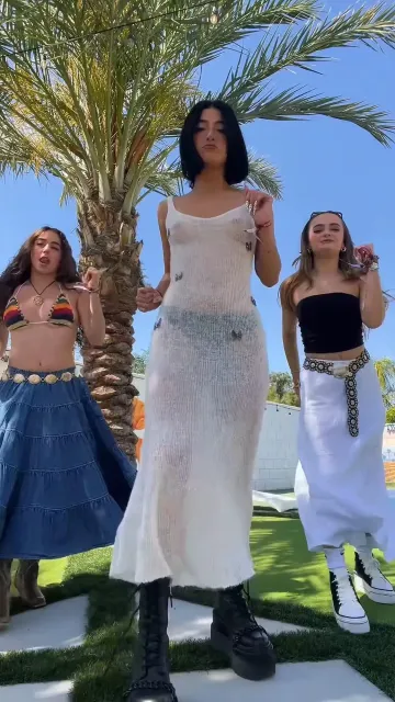 Charli D’Amelio Nude Tits See-Through Video Leaked - Image 8