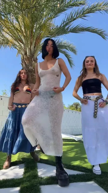 Charli D’Amelio Nude Tits See-Through Video Leaked - Image 14