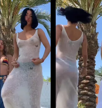 Charli D’Amelio Nude Tits See-Through Video Leaked