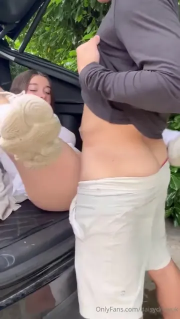 Daisy Drew Nude Doggy Style Car Sex OnlyFans Video Leaked - Image 6