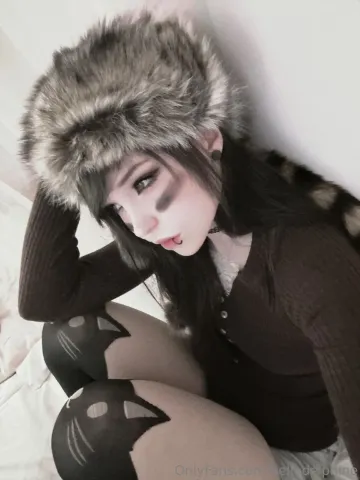 Belle Delphine Sexy Emo Raccoon Onlyfans Set Leaked - Image 9