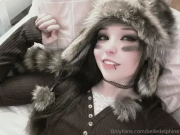 Belle Delphine Sexy Emo Raccoon Onlyfans Set Leaked - Image 14