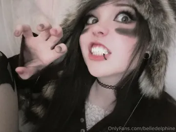 Belle Delphine Sexy Emo Raccoon Onlyfans Set Leaked - Image 2