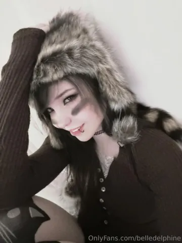 Belle Delphine Sexy Emo Raccoon Onlyfans Set Leaked - Image 4