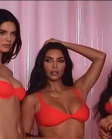 Kylie Jenner and Kim Kardashian Skims Lingerie Photoshoot - Image 5