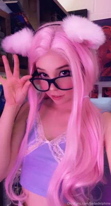 Belle Delphine Nude Pink Hair Bunny Onlyfans Set Leaked - Image 35