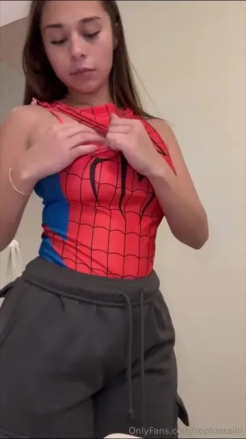 Sophie Rain Spider-Girl Cosplay OnlyFans Video Leaked - Image 5
