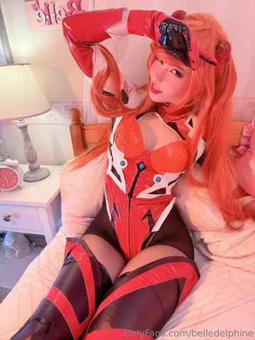 Belle Delphine Sexy Asuka Cosplay Onlyfans Set Leaked - Image 41