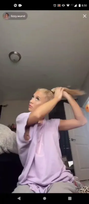 Lizzy Wurst Nipple Slip TikTok Livestream Video Leaked - Image 2