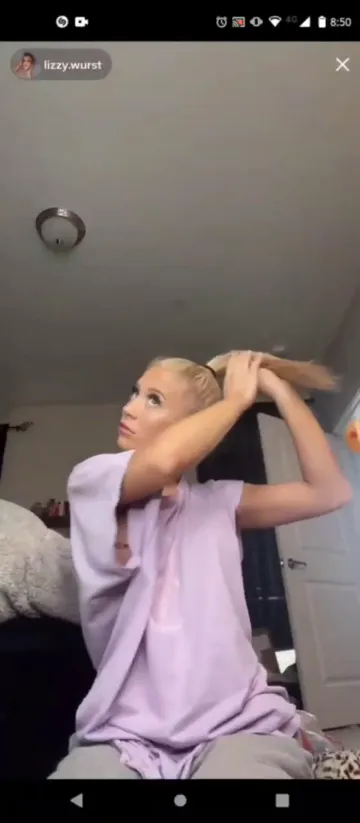 Lizzy Wurst Nipple Slip TikTok Livestream Video Leaked - Image 5