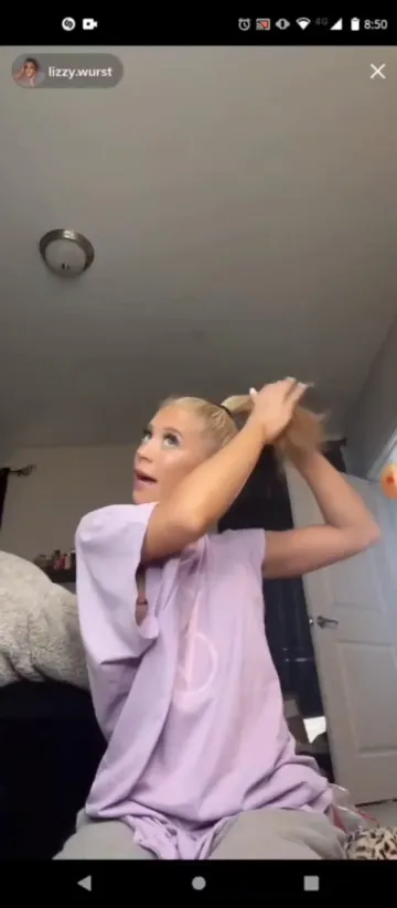 Lizzy Wurst Nipple Slip TikTok Livestream Video Leaked - Image 3