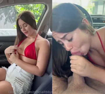 JadeTeen Nude POV Car Blowjob OnlyFans Video Leaked