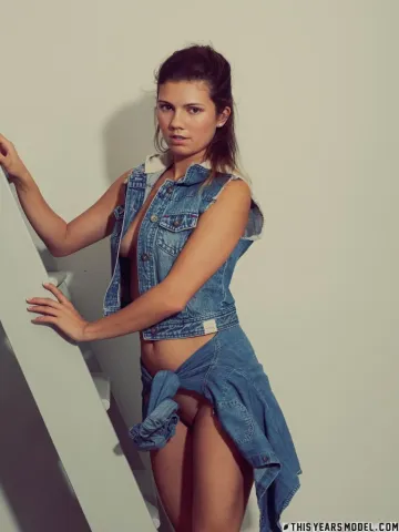 Dare Taylor Nude Denim Jeans Strip Set Leaked - Image 41