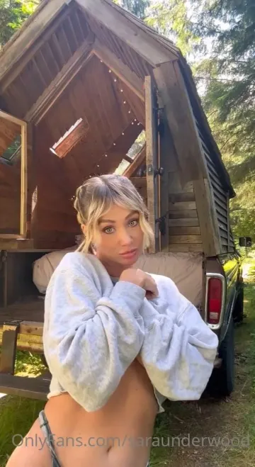 Sara Jean Underwood Nude Camping OnlyFans Video Leaked - Image 2