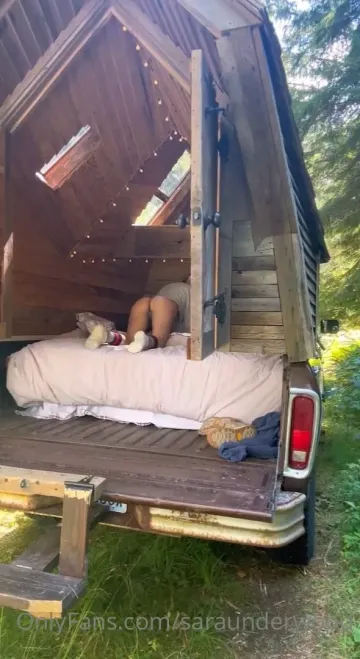 Sara Jean Underwood Nude Camping OnlyFans Video Leaked - Image 14