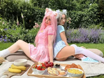 Belle Delphine Bunny Picnic Collab Onlyfans Set Leaked - Image 24