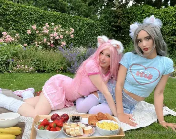 Belle Delphine Bunny Picnic Collab Onlyfans Set Leaked - Image 12