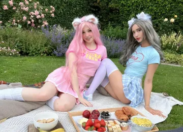 Belle Delphine Bunny Picnic Collab Onlyfans Set Leaked - Image 35
