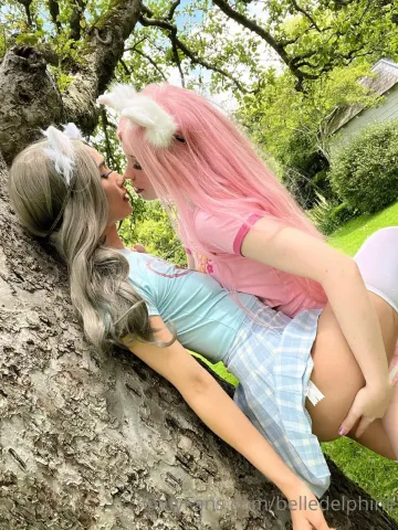 Belle Delphine Bunny Picnic Collab Onlyfans Set Leaked - Image 19