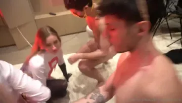 Waifumiia Pokemon Cosplay Foursome OnlyFans Video Leaked - Image 8