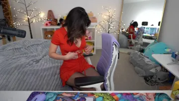 Alinity Nude Streaming Setup Lingerie Strip Onlyfans Video Leaked - Image 11