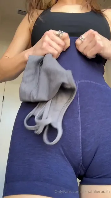 Natalie Roush Active Wear Try On Haul Onlyfans Video Leaked