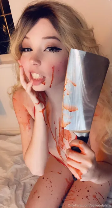 Belle Delphine Nude Red Slingshot Bikini Onlyfans Set Leaked - Image 105