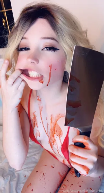 Belle Delphine Nude Red Slingshot Bikini Onlyfans Set Leaked - Image 91