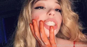 Belle Delphine Nude Red Slingshot Bikini Onlyfans Set Leaked - Image 98