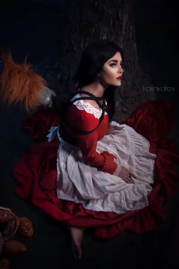 Kalinka Fox Shibari Red Riding Hood Patreon Video Leaked - Image 3