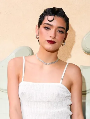 Dixie D’Amelio Nude See-Through Sweater Set Leaked - Image 5